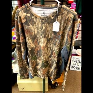 Camo long sleeve shirt